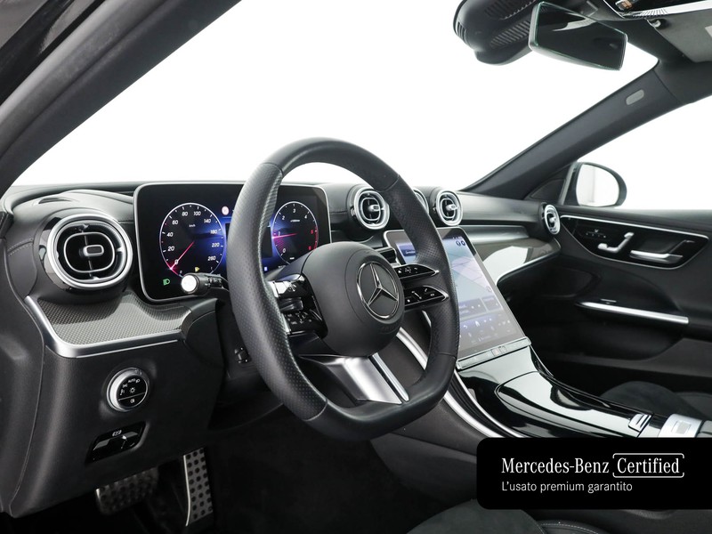 Mercedes Classe C SW sw 300 d mhev premium pro auto ibrido nero