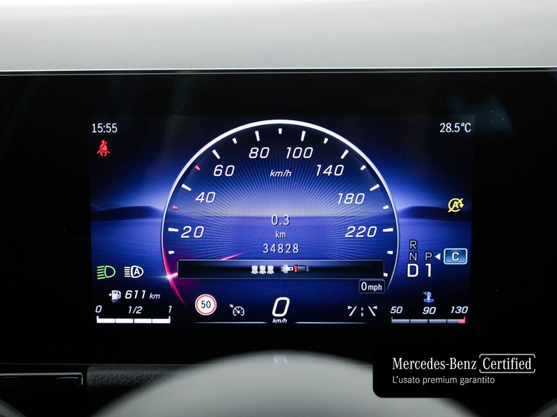 Mercedes GLA 180 d executive auto diesel nero