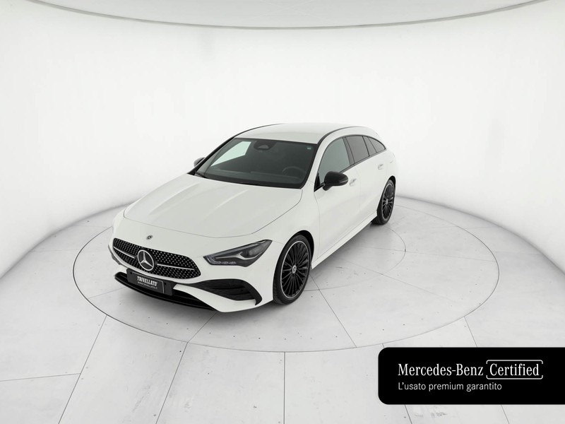 Mercedes CLA Shooting Brake  200 d amg line advanced plus auto diesel bianco