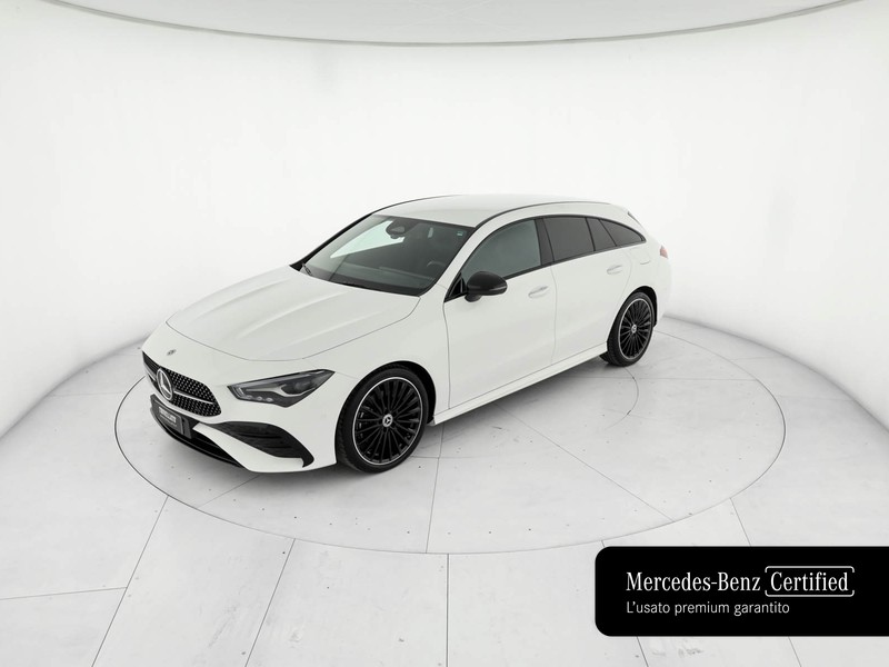 Mercedes CLA Shooting Brake  200 d amg line advanced plus auto diesel bianco
