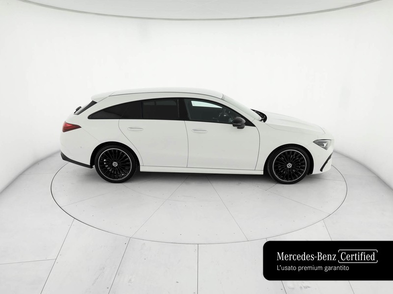 Mercedes CLA Shooting Brake  200 d amg line advanced plus auto diesel bianco