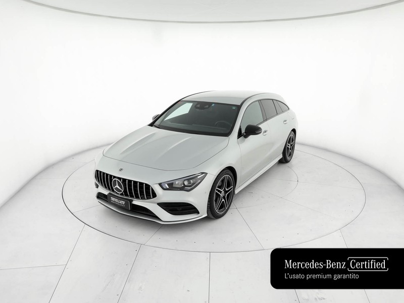 Mercedes CLA Shooting Brake  200 d premium auto diesel bianco