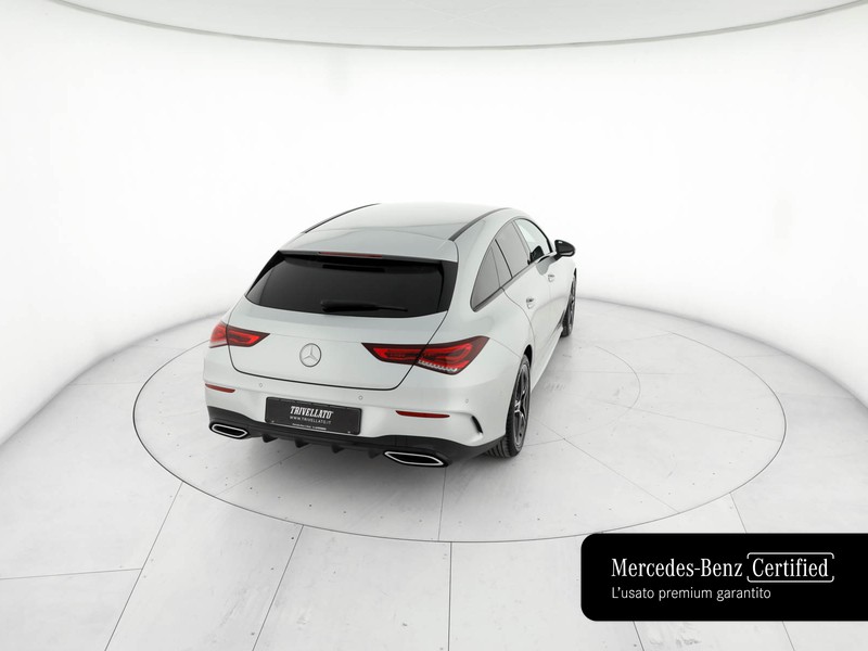 Mercedes CLA Shooting Brake  200 d premium auto diesel bianco