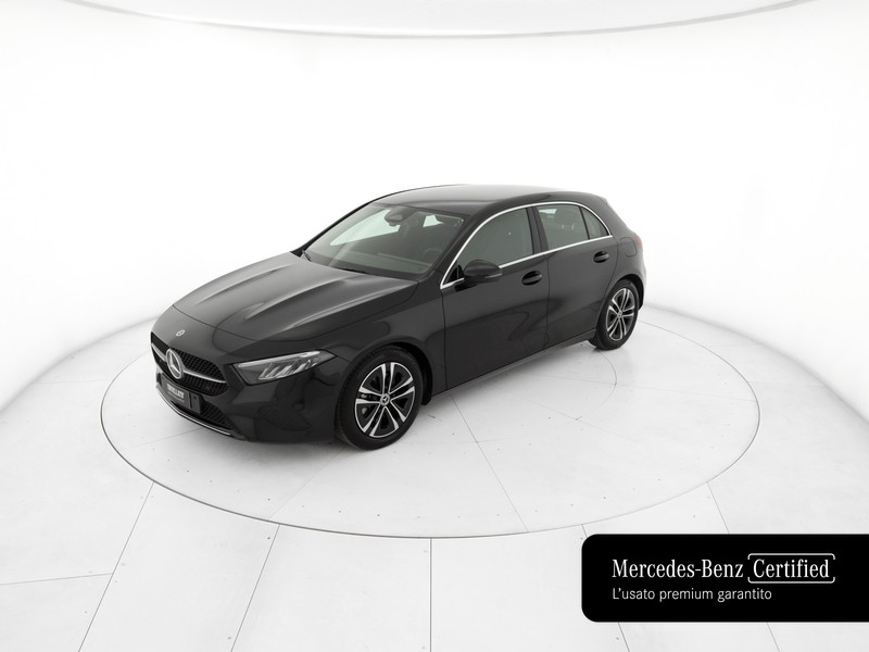 Mercedes Classe A 180 d progressive advanced auto diesel nero