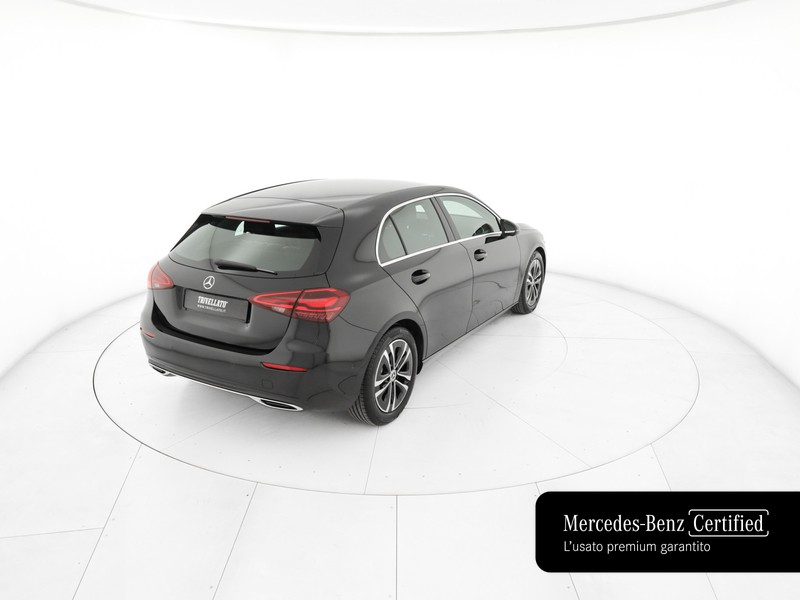Mercedes Classe A 180 d progressive advanced auto diesel nero
