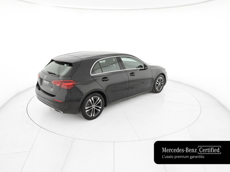 Mercedes Classe A 180 d progressive advanced auto diesel nero