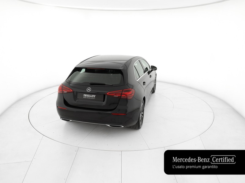 Mercedes Classe A 180 d progressive advanced auto diesel nero