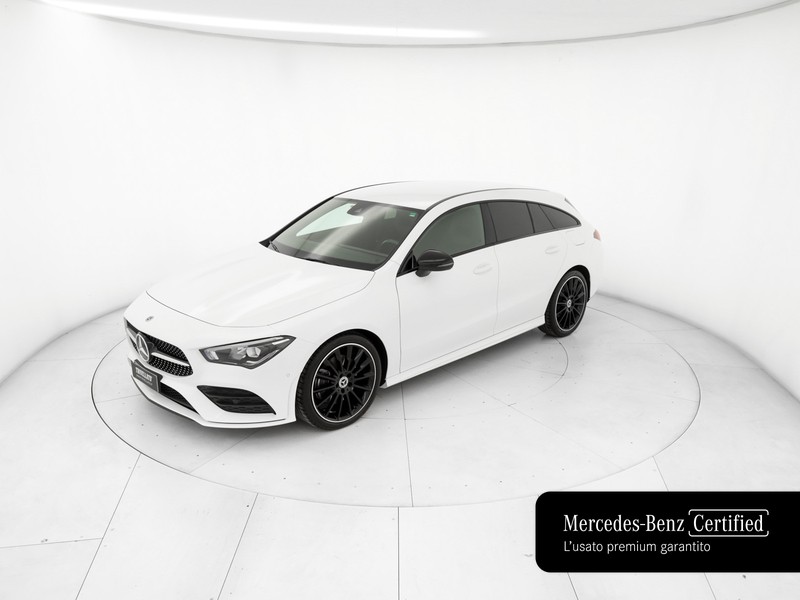 Mercedes CLA Shooting Brake  200 d premium auto diesel bianco
