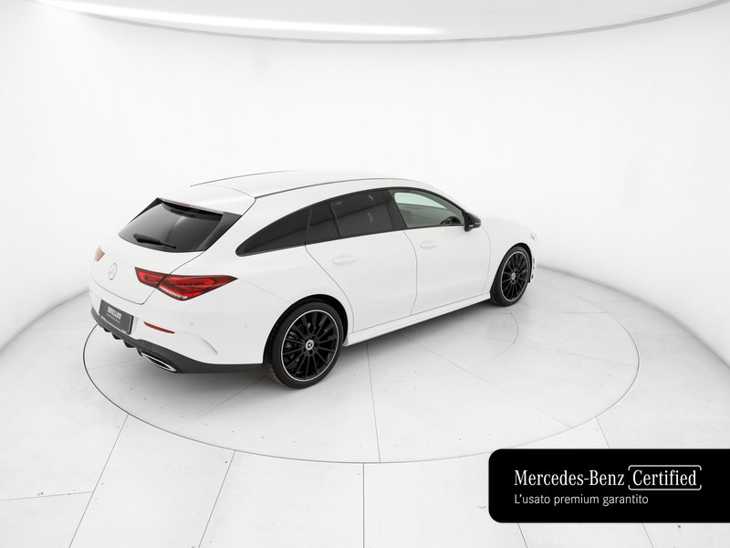 Mercedes CLA Shooting Brake  200 d premium auto diesel bianco