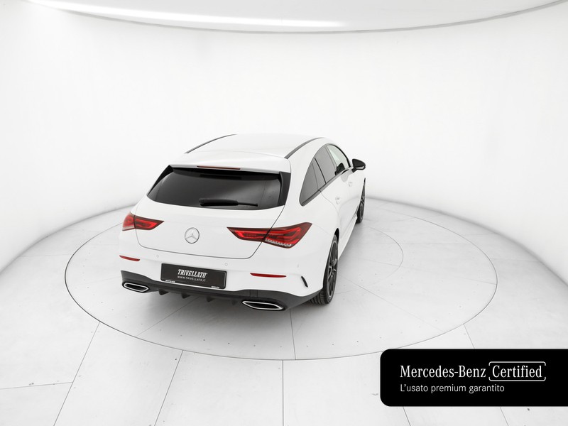 Mercedes CLA Shooting Brake  200 d premium auto diesel bianco
