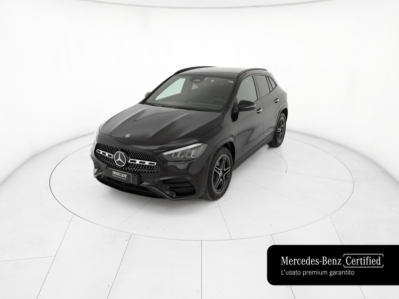 Mercedes GLA 180 amg line advanced plus auto ibrido nero