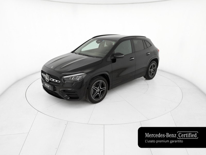 Mercedes GLA 180 amg line advanced plus auto ibrido nero
