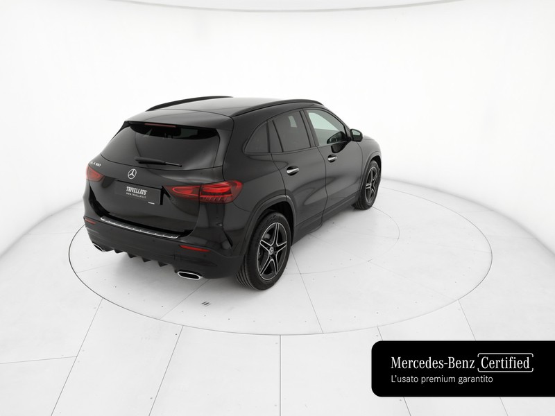 Mercedes GLA 180 amg line advanced plus auto ibrido nero