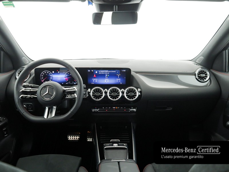 Mercedes GLA 180 amg line advanced plus auto ibrido nero