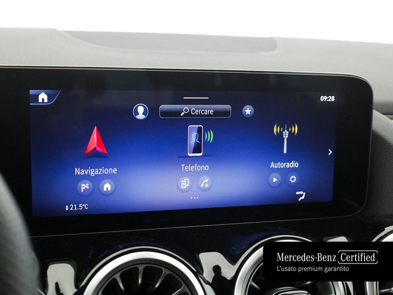 Mercedes GLA 180 amg line advanced plus auto ibrido nero