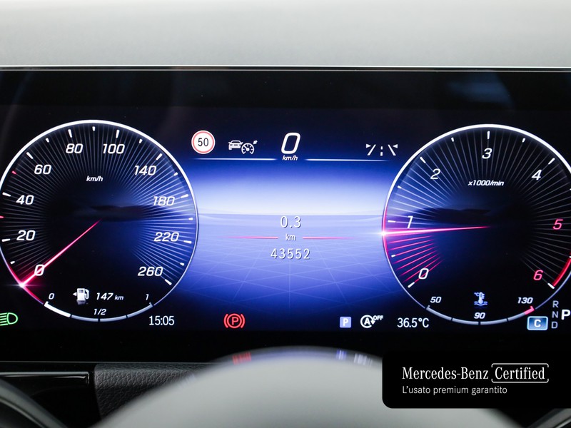 Mercedes GLA 200 d progressive advanced plus auto diesel nero