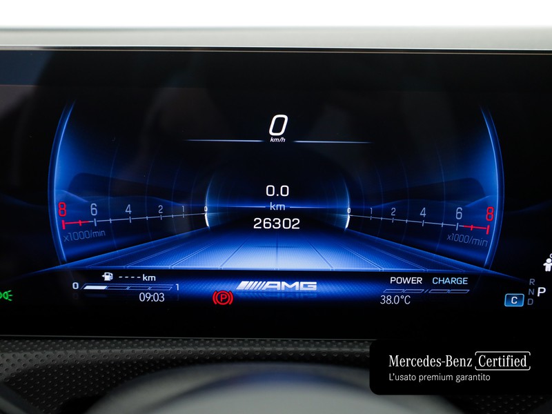 AMG Classe A a amg 35 amg line premium 4matic auto ibrido nero