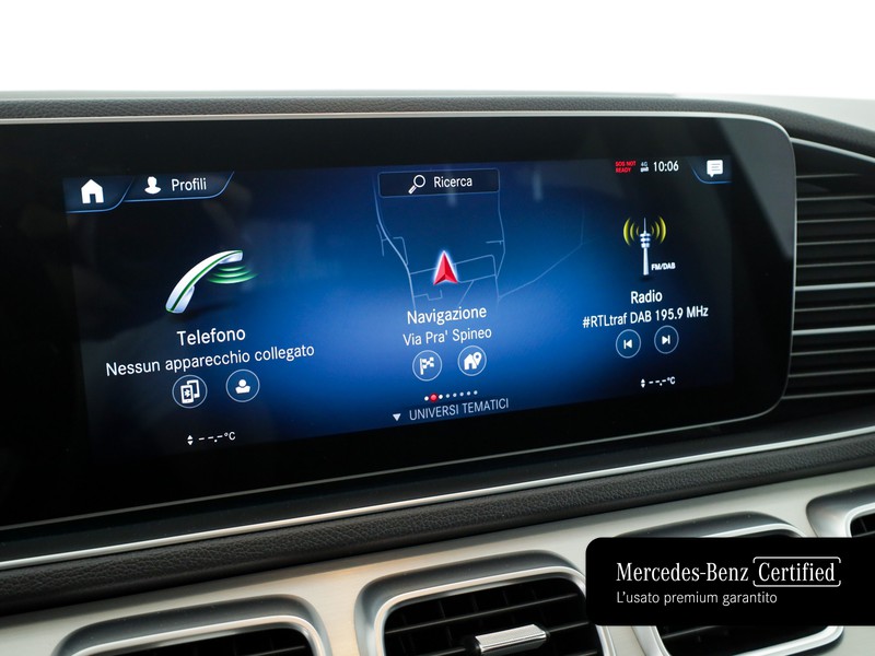 Mercedes GLE gle 300 d mhev sport 4matic auto ibrido nero