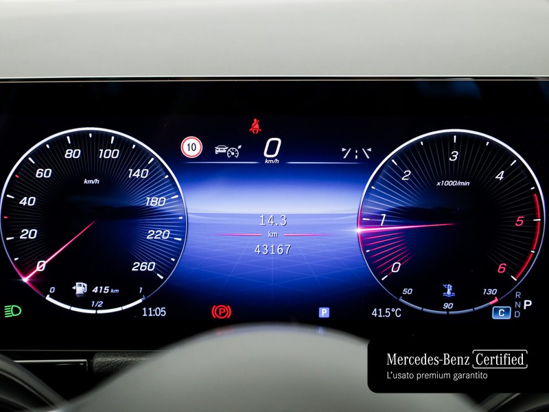 Mercedes GLA 200 d progressive advanced plus auto diesel nero