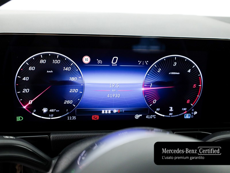 Mercedes GLA 180 d executive auto diesel nero