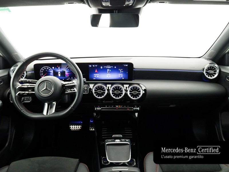 Mercedes Classe A 180 d amg line advanced plus digital edition auto diesel bianco