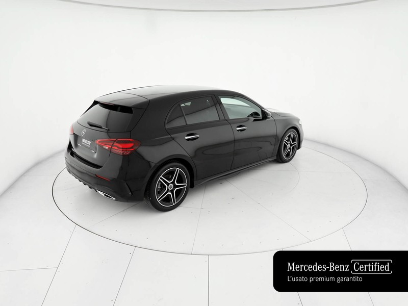 Mercedes Classe A 180 amg line advanced plus auto ibrido nero