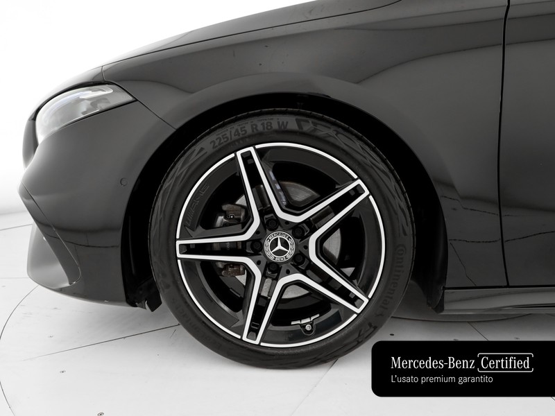Mercedes Classe A 180 amg line advanced plus auto ibrido nero