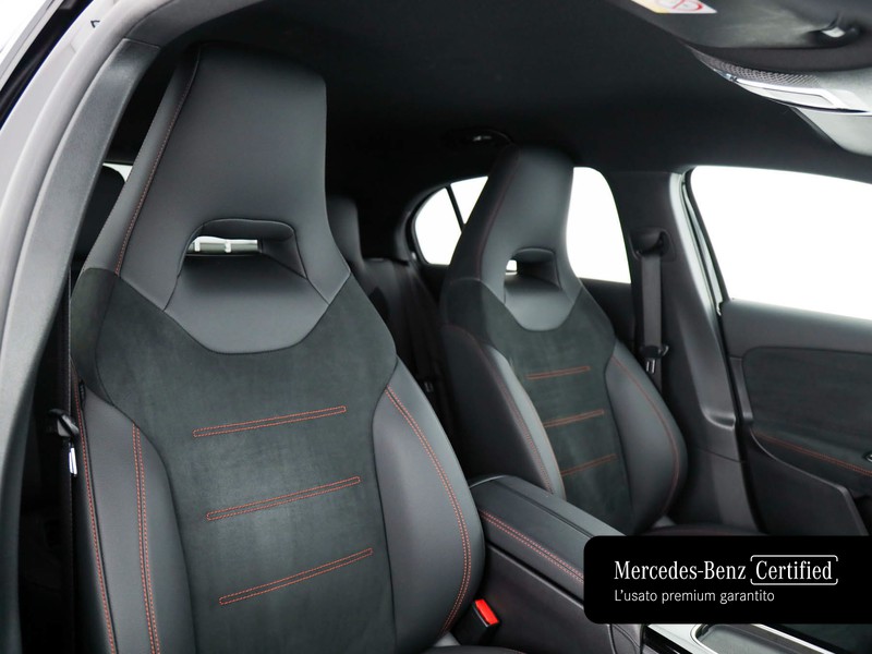 Mercedes Classe A 180 amg line advanced plus auto ibrido nero