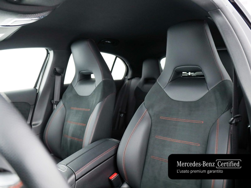 Mercedes Classe A 180 amg line advanced plus auto ibrido nero
