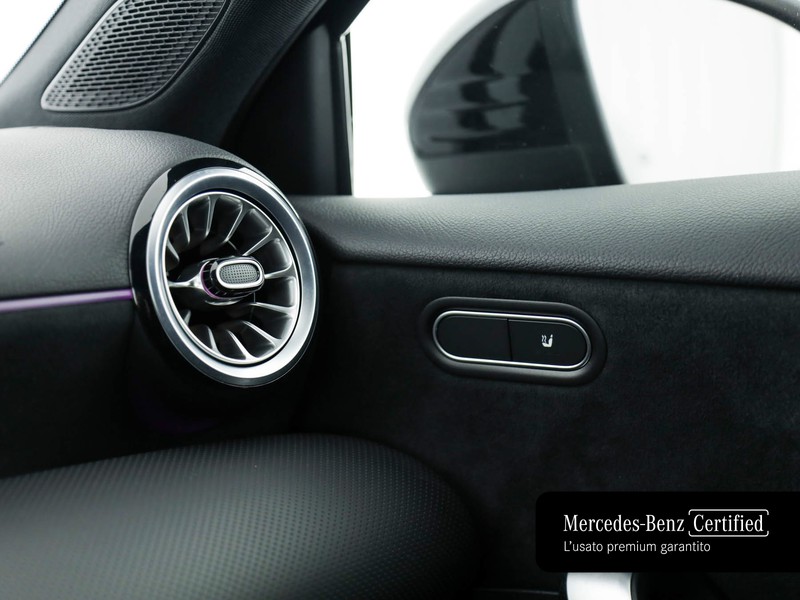 Mercedes Classe A 180 amg line advanced plus auto ibrido nero