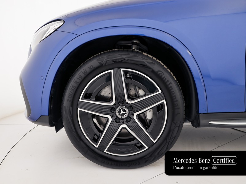 Mercedes GLC 220 d amg line advanced 4matic auto ibrido blu/azzurro