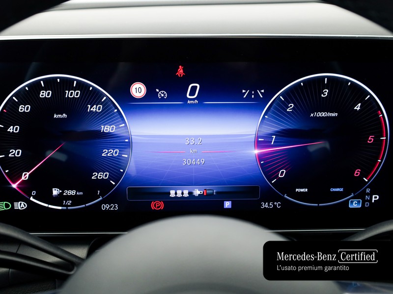 Mercedes GLC 220 d amg line advanced 4matic auto ibrido blu/azzurro