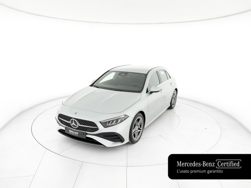 Mercedes Classe A 200 d amg line advanced plus auto diesel argento