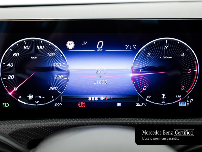 Mercedes Classe A 200 d amg line advanced plus auto diesel argento