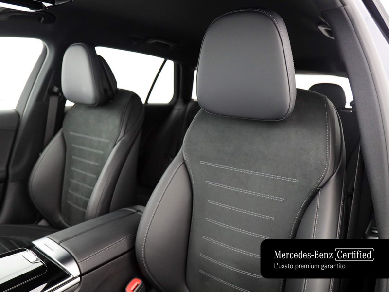 Mercedes Classe C SW sw 200 d mhev amg line advanced auto ibrido blu/azzurro