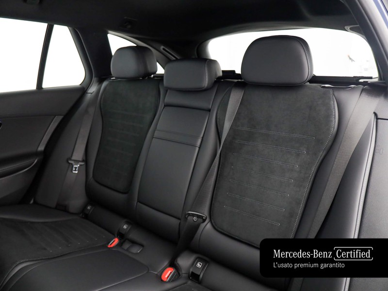 Mercedes Classe C SW sw 200 d mhev amg line advanced auto ibrido blu/azzurro