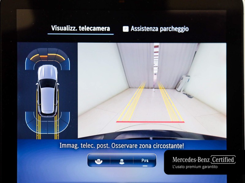 Mercedes Classe C SW sw 200 d mhev amg line advanced auto ibrido blu/azzurro