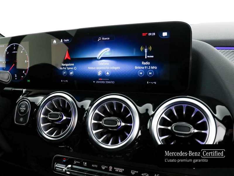 Mercedes GLA 200 d premium auto diesel nero