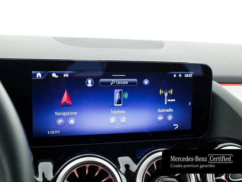 Mercedes GLA 200 d progressive advanced plus auto diesel nero