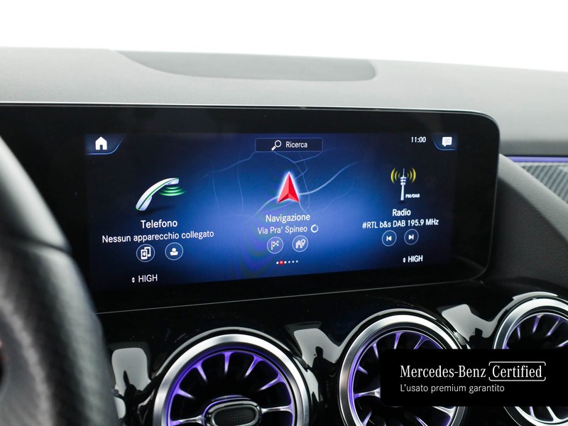 Mercedes GLA 200 d premium auto diesel grigio