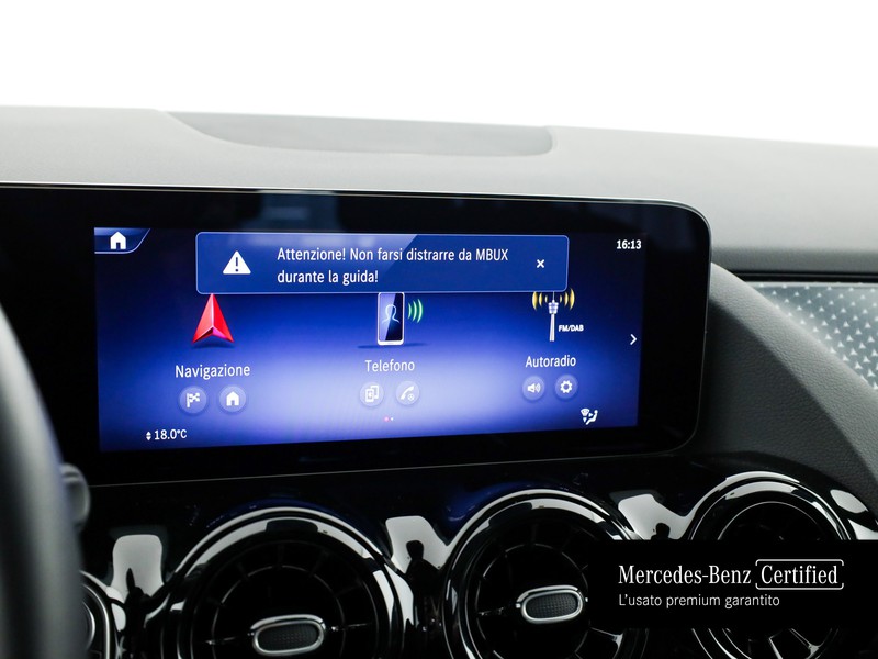 Mercedes GLA 180 d executive auto diesel nero