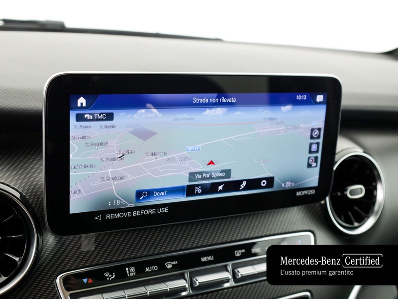 Mercedes Classe V long 250 d sport auto diesel rosso