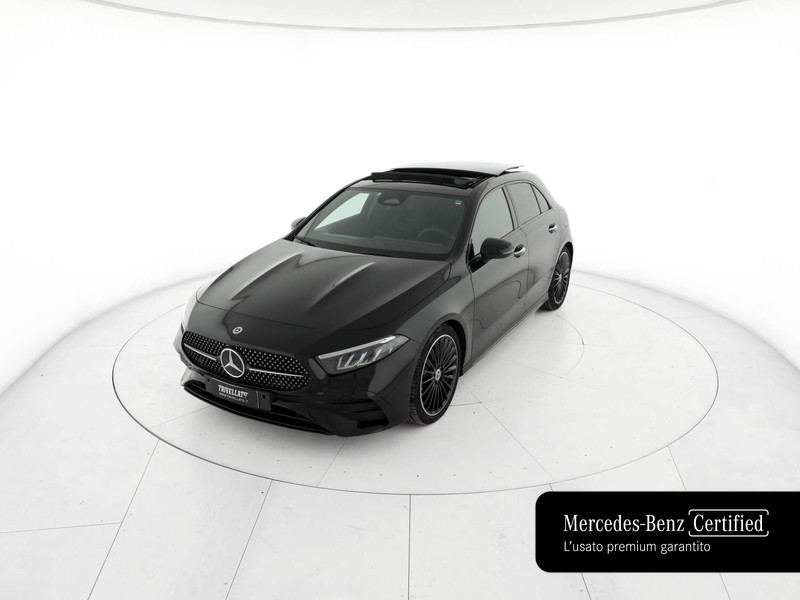 Mercedes Classe A 180 d amg line advanced plus auto diesel nero