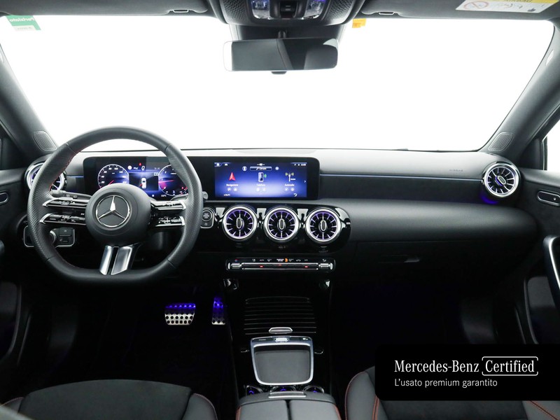 Mercedes Classe A 180 d amg line advanced plus auto diesel nero