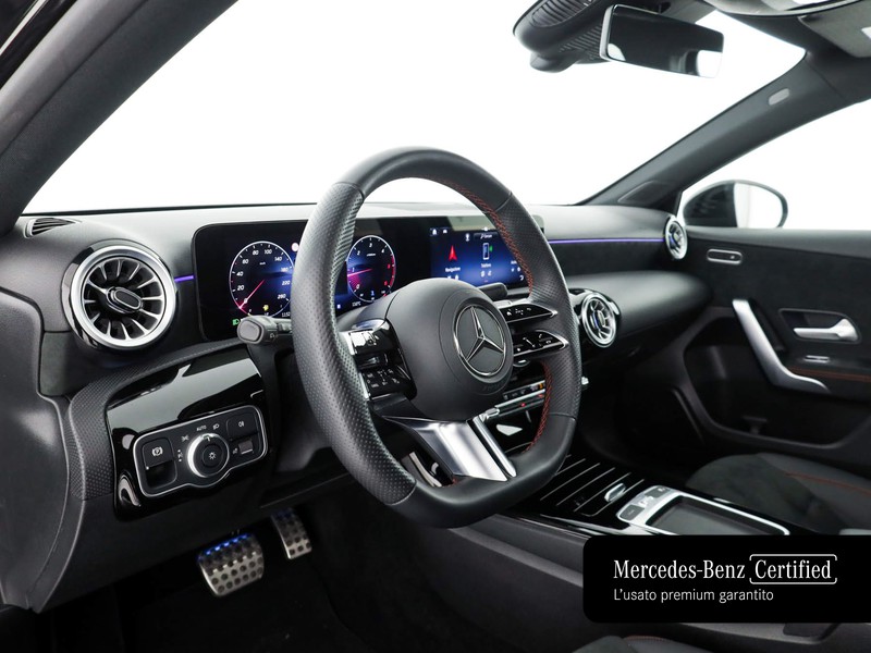 Mercedes Classe A 180 d amg line advanced plus auto diesel nero