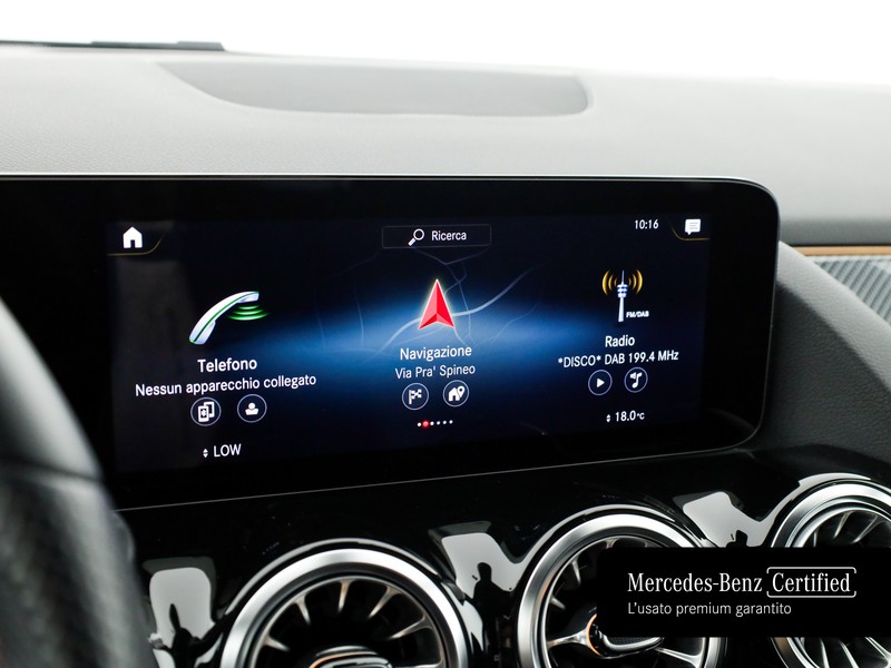 Mercedes GLA 180 d premium auto diesel nero