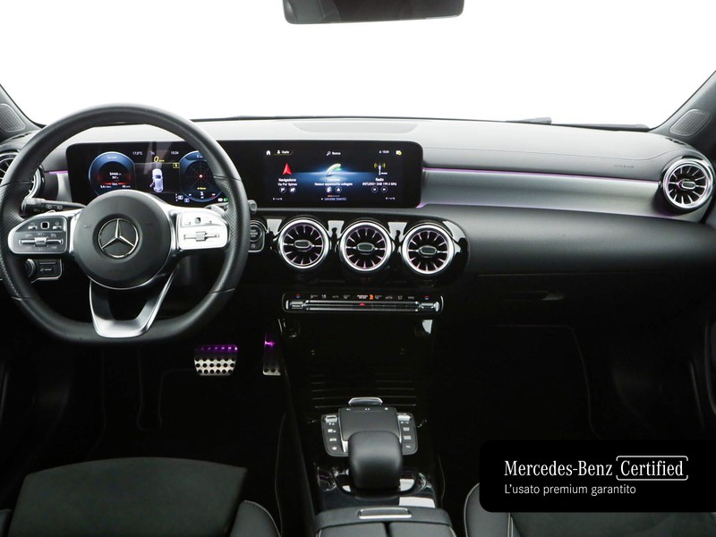 Mercedes Classe A 180 d premium night edition auto diesel nero