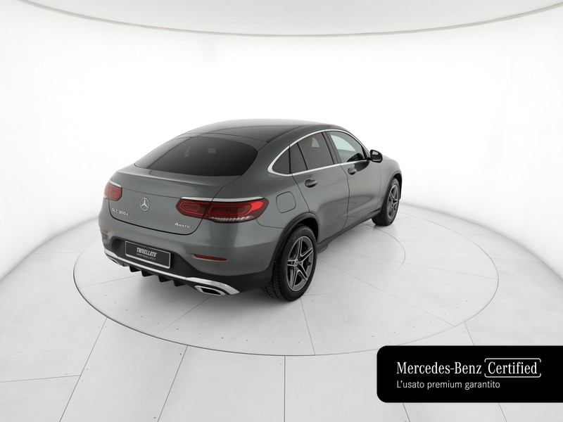 Mercedes GLC Coupè coupe 300 d premium 4matic auto diesel grigio