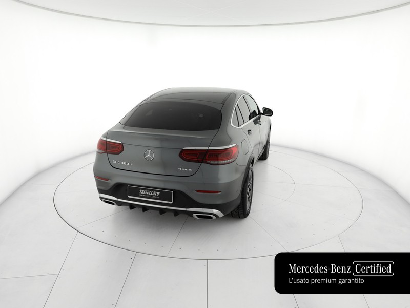 Mercedes GLC Coupè coupe 300 d premium 4matic auto diesel grigio