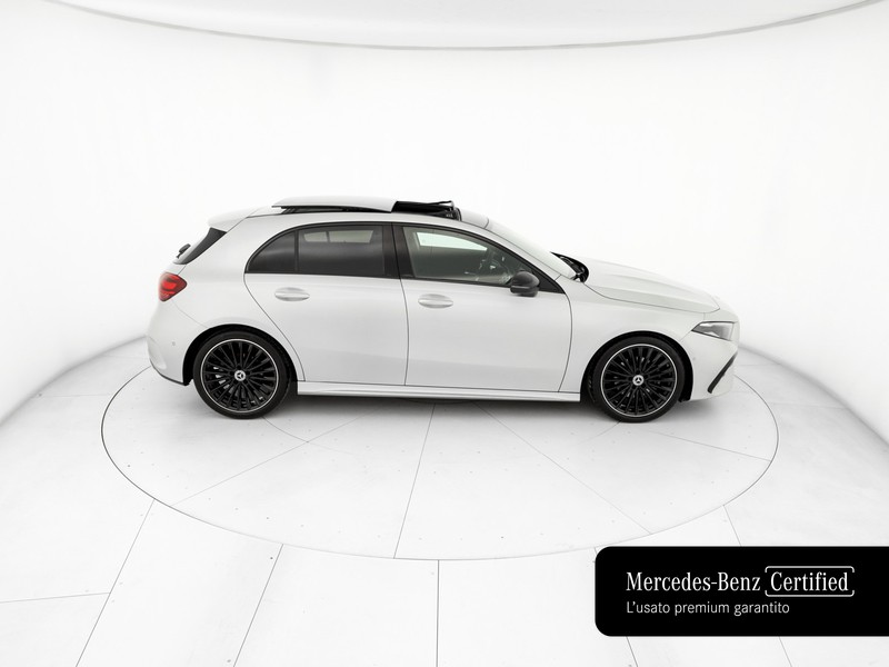 Mercedes Classe A 180 d amg line advanced plus auto diesel argento